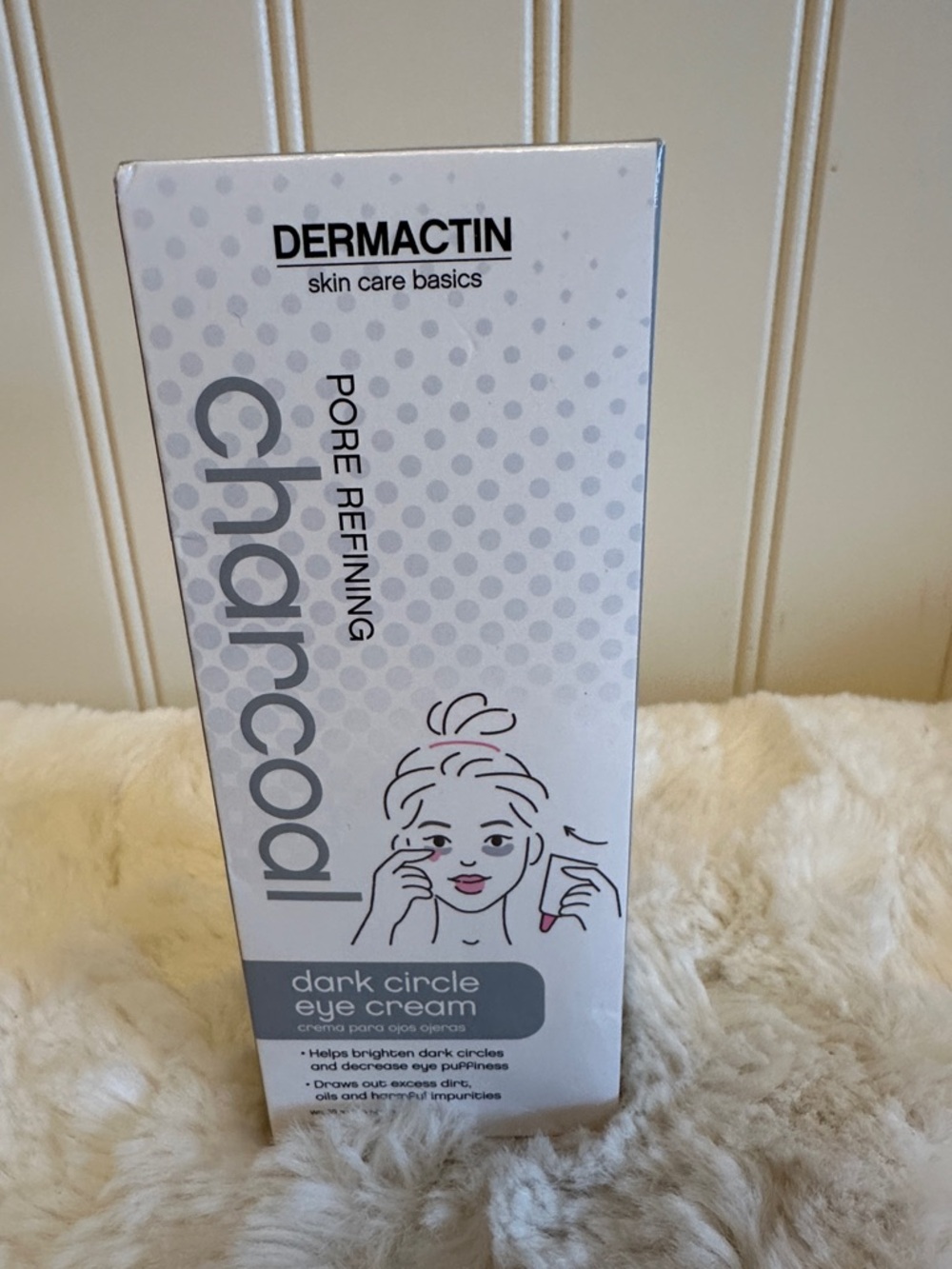 Charcoal Dark Circle Eye Cream - White